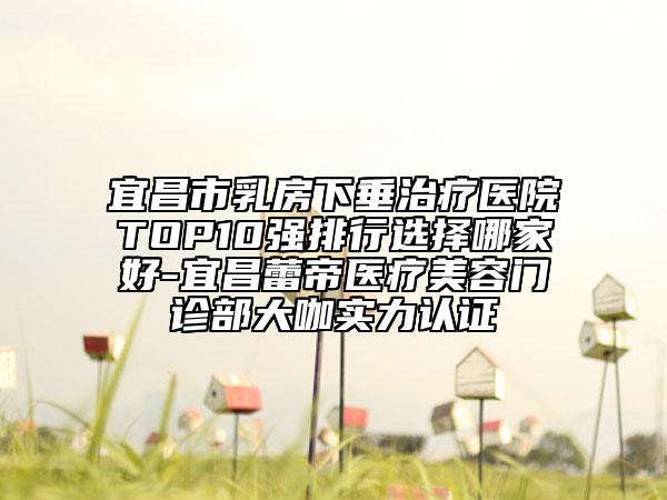 宜昌市乳房下垂治療醫(yī)院TOP10強(qiáng)排行選擇哪家好-宜昌蕾帝醫(yī)療美容門診部大咖實(shí)力認(rèn)證