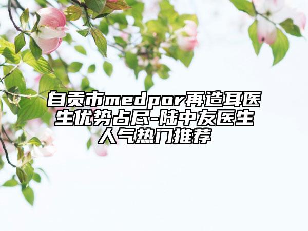 自貢市medpor再造耳醫(yī)生優(yōu)勢(shì)占盡-陸中友醫(yī)生人氣熱門推薦