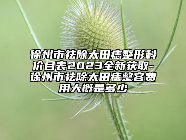 徐州市祛除太田痣整形科價(jià)目表2023全新獲取-徐州市祛除太田痣整容費(fèi)用大概是多少