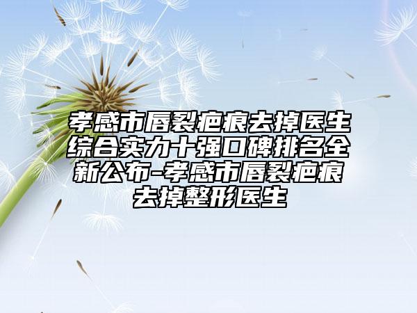 孝感市唇裂疤痕去掉醫(yī)生綜合實(shí)力十強(qiáng)口碑排名全新公布-孝感市唇裂疤痕去掉整形醫(yī)生