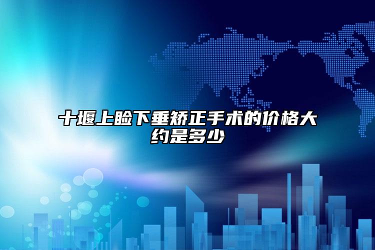 十堰上瞼下垂矯正手術(shù)的價(jià)格大約是多少