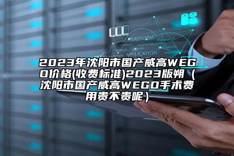 2023年沈陽市國產(chǎn)威高WEGO價格(收費(fèi)標(biāo)準(zhǔn))2023版朔（沈陽市國產(chǎn)威高WEGO手術(shù)費(fèi)用貴不貴呢）