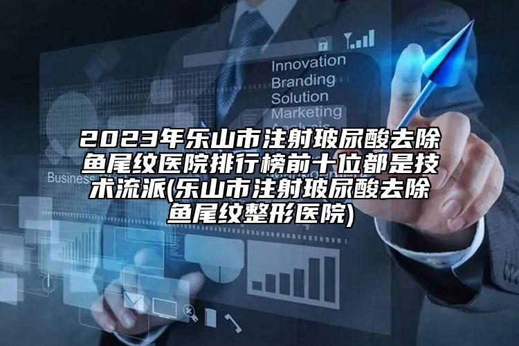 2023年樂(lè)山市注射玻尿酸去除魚(yú)尾紋醫(yī)院排行榜前十位都是技術(shù)流派(樂(lè)山市注射玻尿酸去除魚(yú)尾紋整形醫(yī)院)