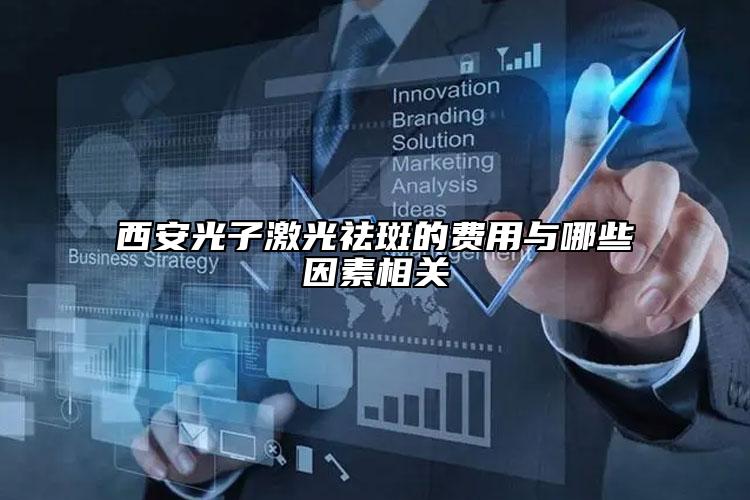 西安光子激光祛斑的費(fèi)用與哪些因素相關(guān)