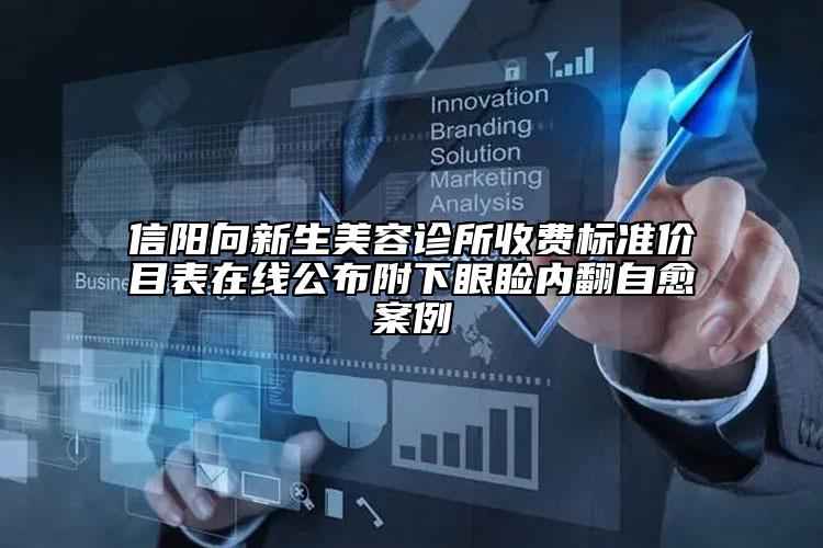 信陽向新生美容診所收費標準價目表在線公布附下眼瞼內(nèi)翻自愈案例