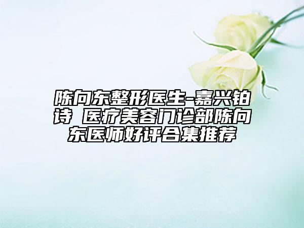 陳向東整形醫(yī)生-嘉興鉑詩玥醫(yī)療美容門診部陳向東醫(yī)師好評合集推薦