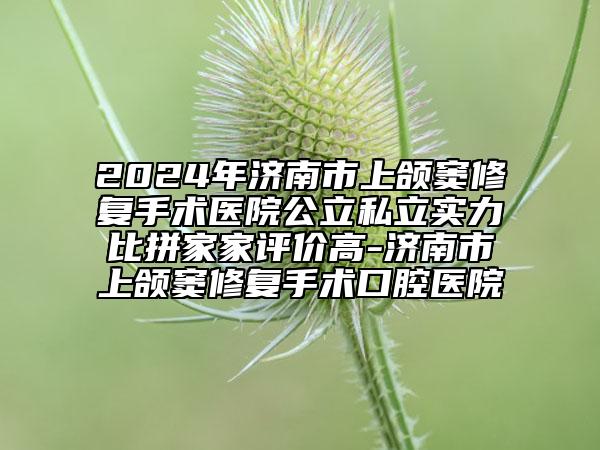 2024年濟(jì)南市上頜竇修復(fù)手術(shù)醫(yī)院公立私立實(shí)力比拼家家評(píng)價(jià)高-濟(jì)南市上頜竇修復(fù)手術(shù)口腔醫(yī)院