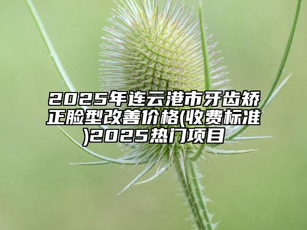 2025年連云港市牙齒矯正臉型改善價格(收費(fèi)標(biāo)準(zhǔn))2025熱門項(xiàng)目