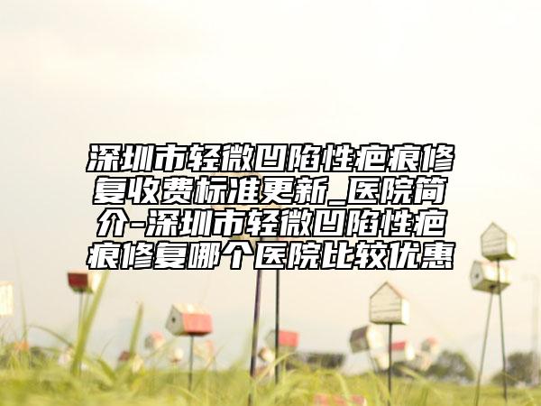 深圳市輕微凹陷性疤痕修復(fù)收費(fèi)標(biāo)準(zhǔn)更新_醫(yī)院簡(jiǎn)介-深圳市輕微凹陷性疤痕修復(fù)哪個(gè)醫(yī)院比較優(yōu)惠
